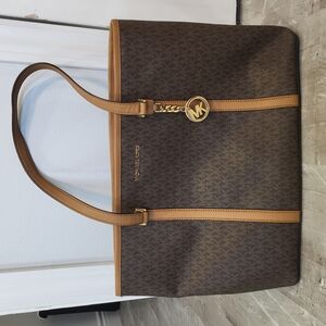 Michael Kors Brown Tote Bag